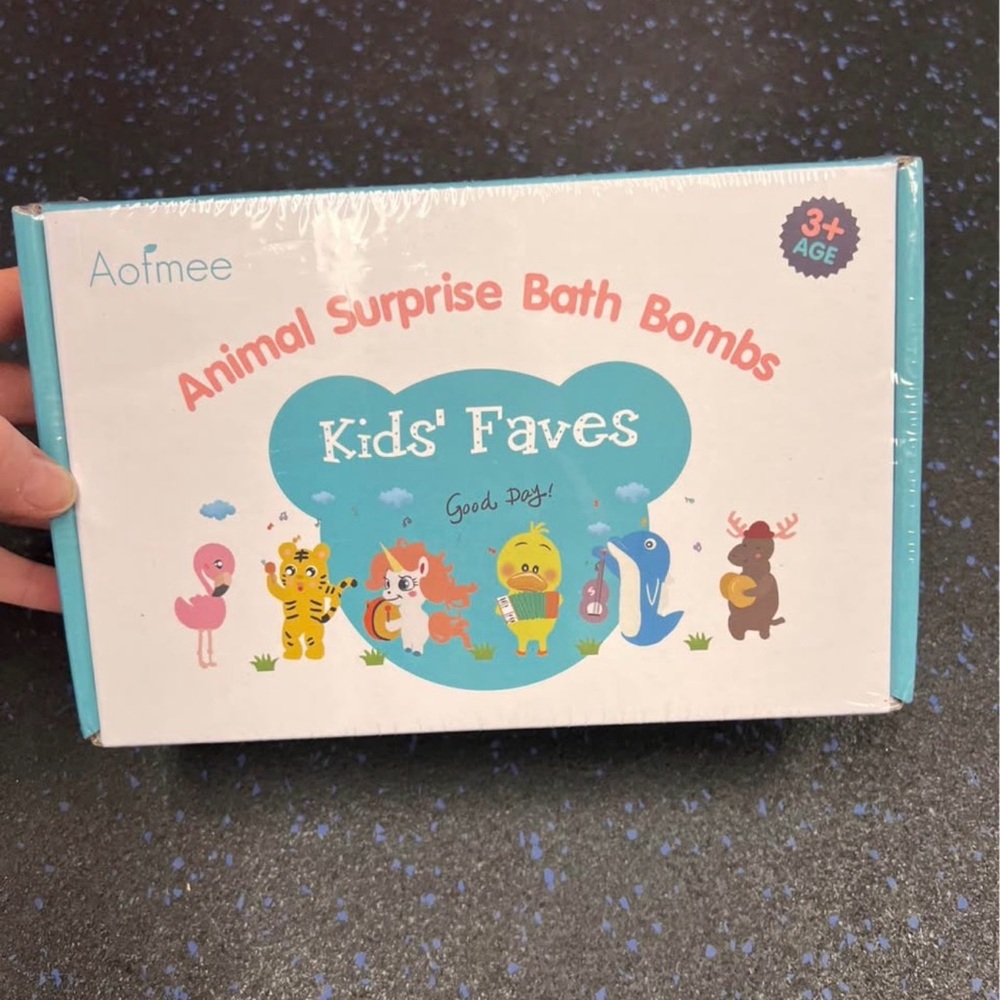 Animal Surprise Bath Bombs for Kids